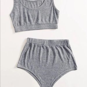 Grey Shein Lounge Set